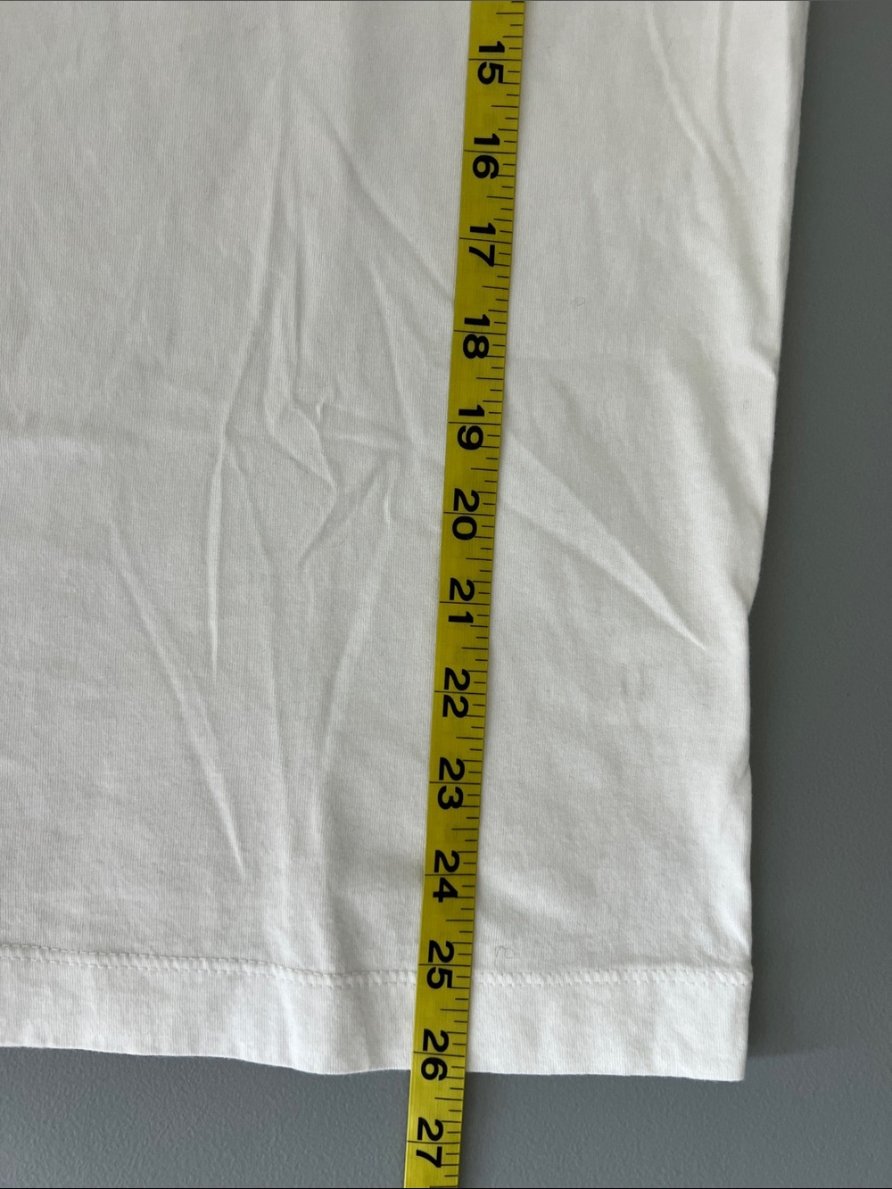 New Buck Mason White Pima Classic Tee Size M - Picture 8 of 8
